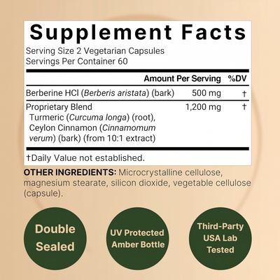 Berberine Capsules (1000mg)